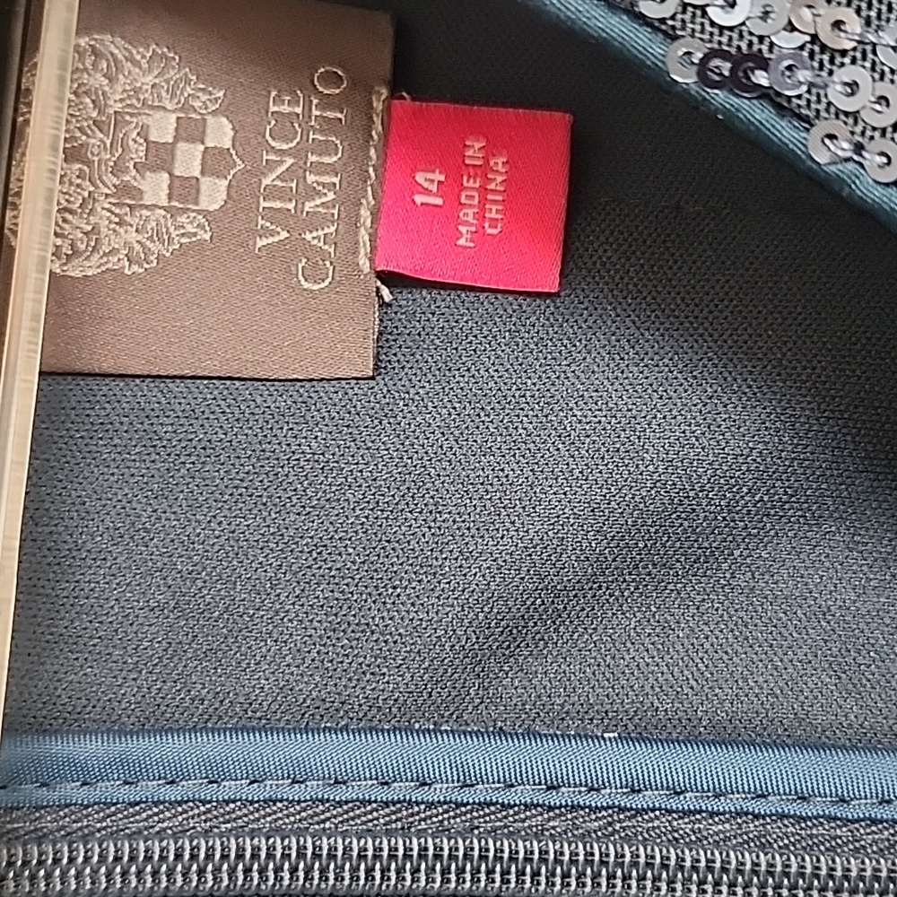 Beautiful blue Vince Camuto sequin dress. - Picture 5 of 6